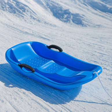 25 x Plastikowe Sanki Ślizg Dziecięce z Hamulcami Szybkie Sanie Zimowe Ślizgacz- RC-K-2048-5906301420545-Pool Garden Party