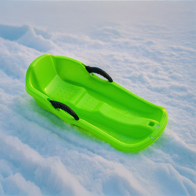 Plastikowe Sanki Ślizg Dziecięce z Hamulcami Szybkie Sanie Zimowe Ślizgacz-RC-K-2050Z-5906301420569-Pool Garden Party