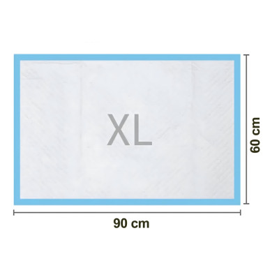 Podkłady Maty Higieniczne dla Psa do Nauki Sikania Xl 90x60cm Grube 50 szt-C-K-1151-5906301401513-Pool Garden party