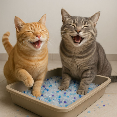 Żwirek Silikonowy dla Kota do Kuwety 1,5 kg Niezbrylający Bezpyłowy Wydajny-RC-K-2022-5906301420286-Pool Garden Party