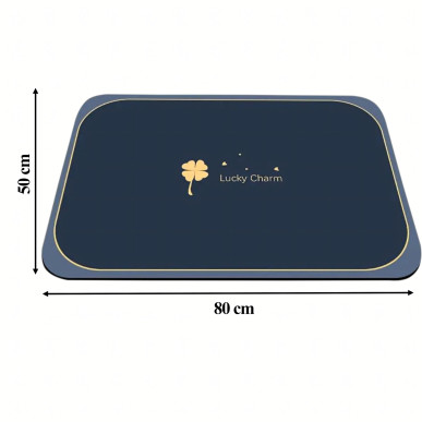 Antypoślizgowa mata łazienkowa szybkoschnąca – 80×50 cm-Pool Garden Party-RC-K-1715