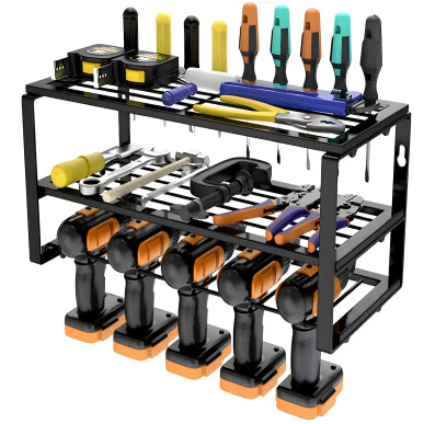 Regał garażowy ścienny na elektronarzędzia – organizer z wieszakiem-Pool Garden Party- RC-K1257