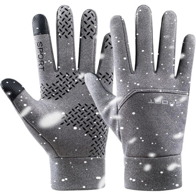 Sportowe rękawice zimowe dotykowe z ociepleniem i powłoką wodoodporną-XL,L,M-Pool Garden Party- 1178_1179_1180