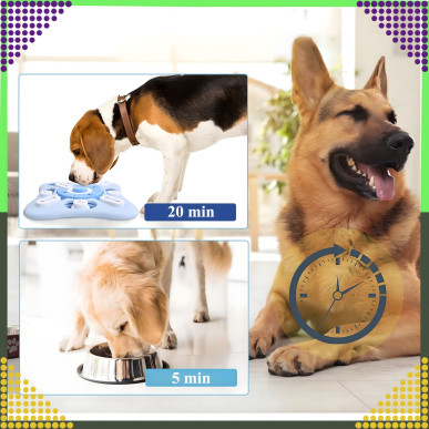 Interaktywna mata węchowa dla psa – zabawka edukacyjna z funkcją spowalniania jedzenia-RC-K-759-Pool Garden Party