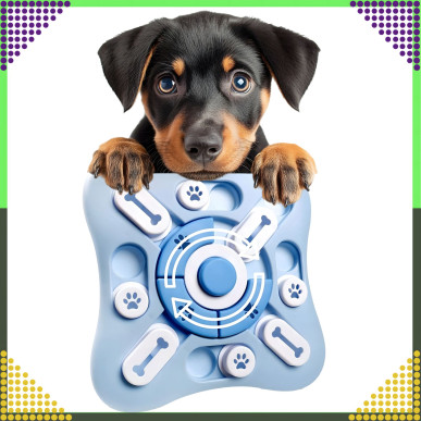 Interaktywna mata węchowa dla psa – zabawka edukacyjna z funkcją spowalniania jedzenia-RC-K-759-Pool Garden Party