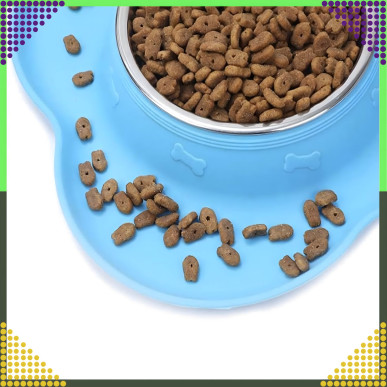 Podwójna Miska dla Kota Psa Antypoślizgowa 2×450 ml RC-K-838- Pool Garden Party