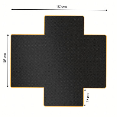 Mata Ochronna do Bagażnika Samochodu dla Psa i Kota Wodoodporna 180x105cm RC-K-1672-Pool Garden Party