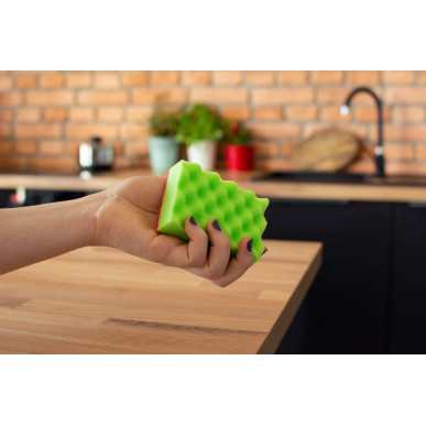 Zmywak kuchenny FALA 5 szt. do mycia naczyń dwuwarstwowy zielony YORK  YO3030220-012256 Pool Garden Party
