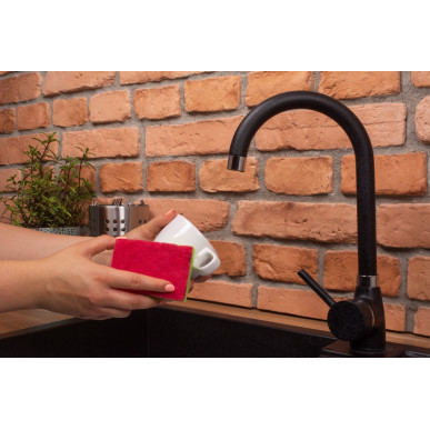 Zmywak kuchenny FALA 5 szt. do mycia naczyń dwuwarstwowy zielony YORK  YO3030220-012256 Pool Garden Party