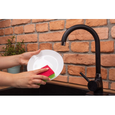 Zmywak kuchenny FALA 5 szt. do mycia naczyń dwuwarstwowy zielony YORK  YO3030220-012256 Pool Garden Party