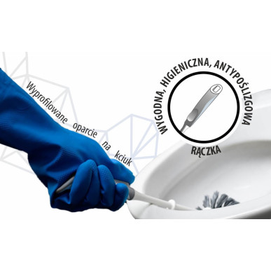 Zestaw do czyszczenia WC LUX BACTERIA STOP antybakteryjny YORK YO3064560-009223 Pool Garden Party