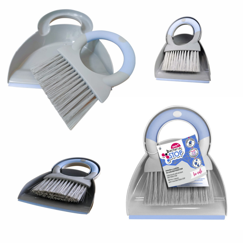 Zmiotka z szufelką do stołu BACTERIA STOP YORK Zmiotka z szufelką do stołu BACTERIA STOP YORK