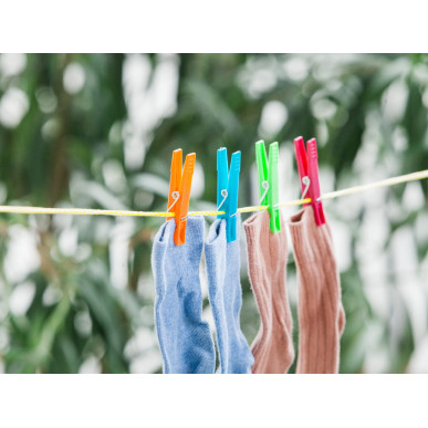 Klamerki kolorowe plastikowe spinacze STANDARD 20 szt. YORK YO4096000-001126 Pool Garden Party