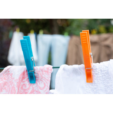 Klamerki kolorowe plastikowe spinacze STANDARD 20 szt. YORK YO4096000-001126 Pool Garden Party