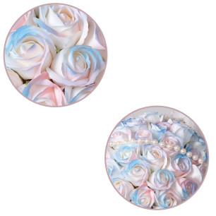 Mydlane Róże Różowe LED – Zestaw Prezentowy na Walentynki Dzień Kobiet Urodziny