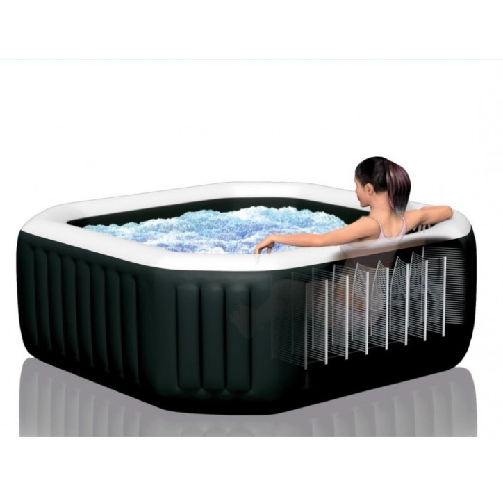 Basen SPA Jet & Buble Deluxe z babelkami i dyszami JET, 6-osobowe Basen SPA Jet & Buble Deluxe z babelkami i dyszami JET, 6-osobowe