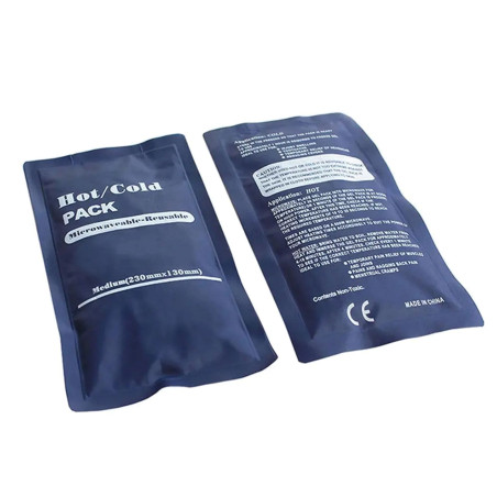 Kompres Żelowy Chłodzący i Rozgrzewający Okład na Kontuzje 13x23cm