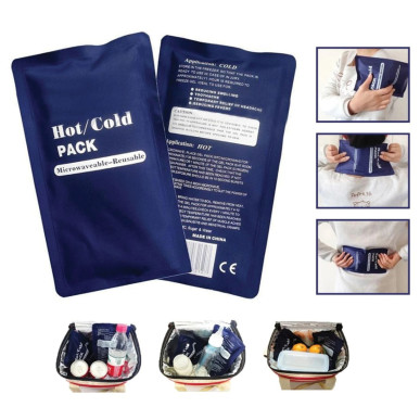 Kompres Żelowy Chłodzący i Rozgrzewający Okład na Kontuzje 13x23cm RC-K-232- POOL GARDEN PARTY