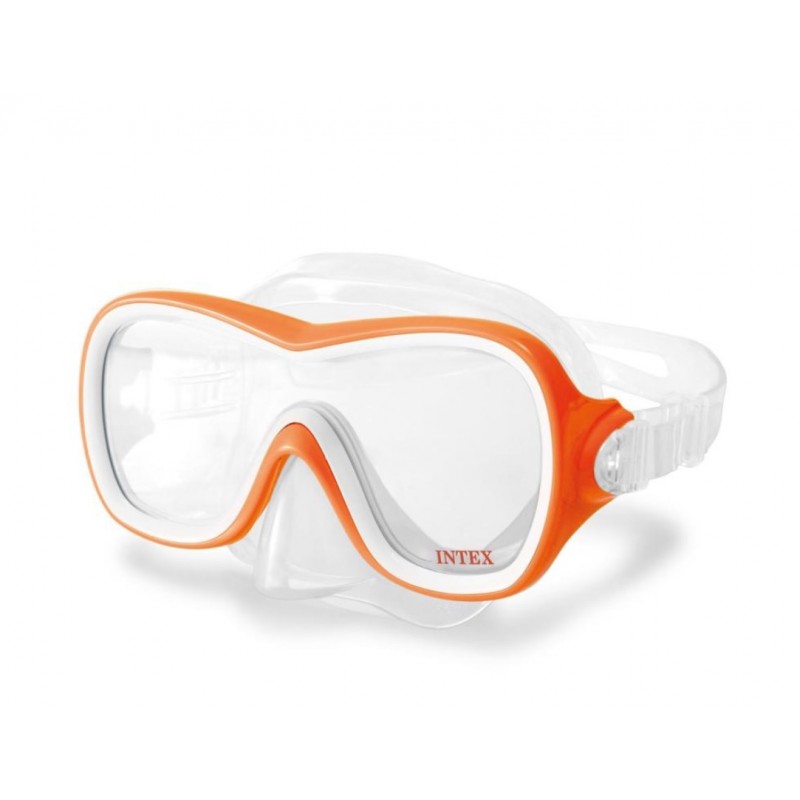 Maska do nurkowania Wave Rider - pomarańczowa Intex 55978 Pool Garden Party