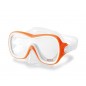 Maska do nurkowania Wave Rider - pomarańczowa Intex