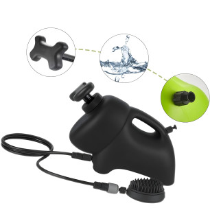 Przenośna Myjka Prysznic dla Psa Kota Roweru 8L Masażer Szczotka do Kąpieli