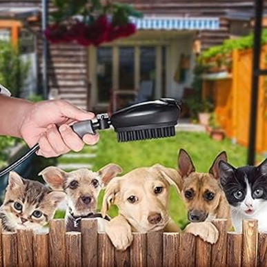 Przenośna Myjka Prysznic dla Psa Kota Roweru 8L Masażer Szczotka do Kąpieli RC-K-1602 POOL GARDEN PARTY