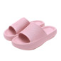 Lekkie Klapki Damskie Piankowe Kapcie Letnie na Plażę Basen rozm. 38-39-różowe