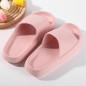 Lekkie Klapki Damskie Piankowe Kapcie Letnie na Plażę Basen rozm. 38-39-różowe
