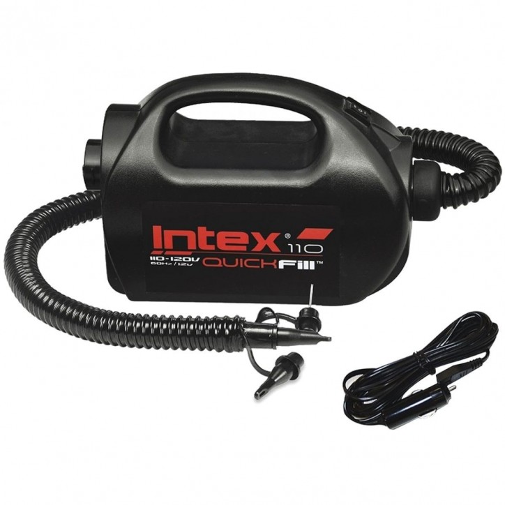 Pompka elektryczna 12 psi, 220 - 240 V lub 12 V z wężem Intex Pompka elektryczna 12 psi, 220 - 240 V lub 12 V z wężem Intex