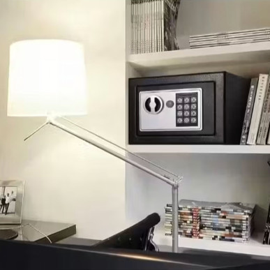 Sejf Domowy Biurowy Kasetka na Szyfr Elektroniczny – Kasa Pancerna na Klucz RC-K-2081-Pool Garden Party