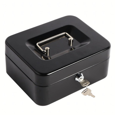 Metalowa Kasetka na Pieniądze i Dokumenty – Mocny Sejf na Bilon i Klucze RC-K-2079-Pool Garden Party