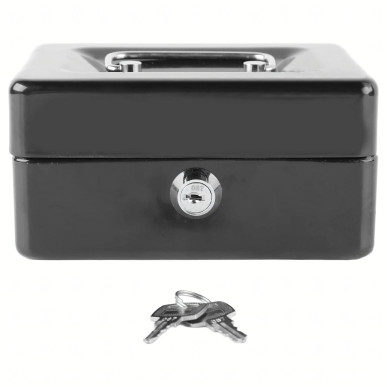 Metalowa Kasetka na Pieniądze i Dokumenty – Mocny Sejf na Bilon i Klucze RC-K-2079-Pool Garden Party