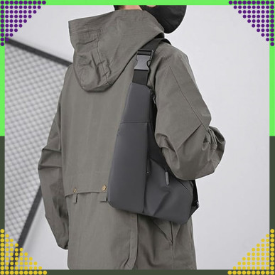 Nerka Saszetka Torba na Ramię Szara Miejska Sportowa Uniseks-szara RC-K-1377- Pool Garden Party