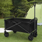 Wózek Transportowy Składany Plaża Ogród Camping Ryby Udźwig 60kg