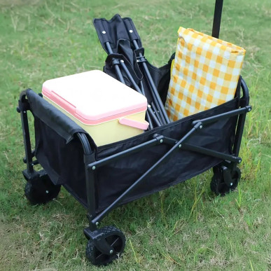 Wózek Transportowy Składany Plaża Ogród Camping Ryby Udźwig 60kg RC-K-1796-Pool Garden Party