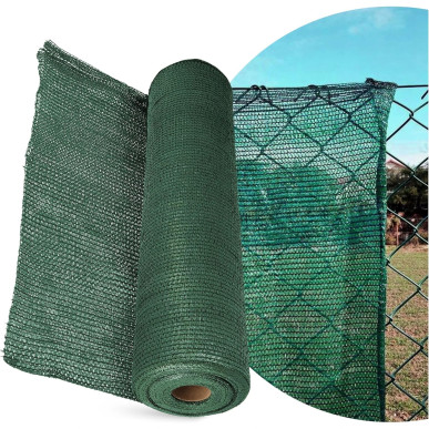 Siatka cieniująca maskująca 95% Mata na ogrodzenie płot 1,5 x 25m (60g) RC-K-1785-Pool Garden Party