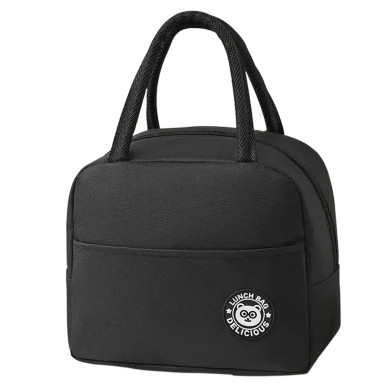 Lunch Box Torba Termiczna Śniadaniowa Izolacyjna na Jedzenie-czarna RC-K-1078-EAN5906301400714-Pool Garden Party