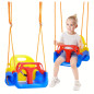 Huśtawka Kubełkowa dla Dziecka 3w1 Regulowana z Oparciem do Ogrodu i Domu Huśtawka Kubełkowa dla Dziecka 3w1 Regulowana z Oparciem do Ogrodu i Domu