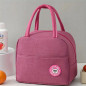 Lunch Box Torba Termiczna Śniadaniowa Izolacyjna na Jedzenie-różowa Lunch Box Torba Termiczna Śniadaniowa Izolacyjna na Jedzenie-różowa