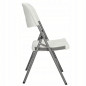 Krzesło Cateringowe Składane Ogrodowe, Białe Krzesło na Piknik i Eventy Krzesło Cateringowe Składane Ogrodowe, Białe Krzesło na Piknik i Eventy