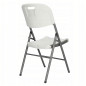 4 x Krzesło Cateringowe Składane Ogrodowe, Białe Krzesło na Piknik i Eventy 4 x Krzesło Cateringowe Składane Ogrodowe, Białe Krzesło na Piknik i Eventy