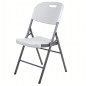 4 x Krzesło Cateringowe Składane Ogrodowe, Białe Krzesło na Piknik i Eventy 4 x Krzesło Cateringowe Składane Ogrodowe, Białe Krzesło na Piknik i Eventy