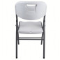 4 x Krzesło Cateringowe Składane Ogrodowe, Białe Krzesło na Piknik i Eventy 4 x Krzesło Cateringowe Składane Ogrodowe, Białe Krzesło na Piknik i Eventy