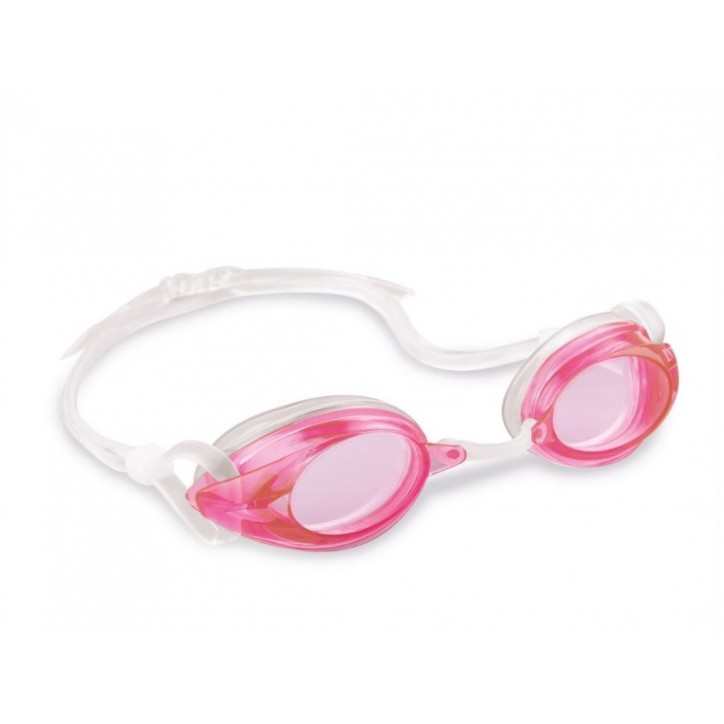 Okularki pływackie sport dla dzieci różowe Intex