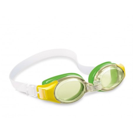 Okularki pływackie  dla dzieci Junior - zielone Intex 55601-Z Pool Garden Party