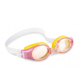 Okularki pływackie  dla dzieci Junior - różowe Intex 55601-R Pool Garden Party