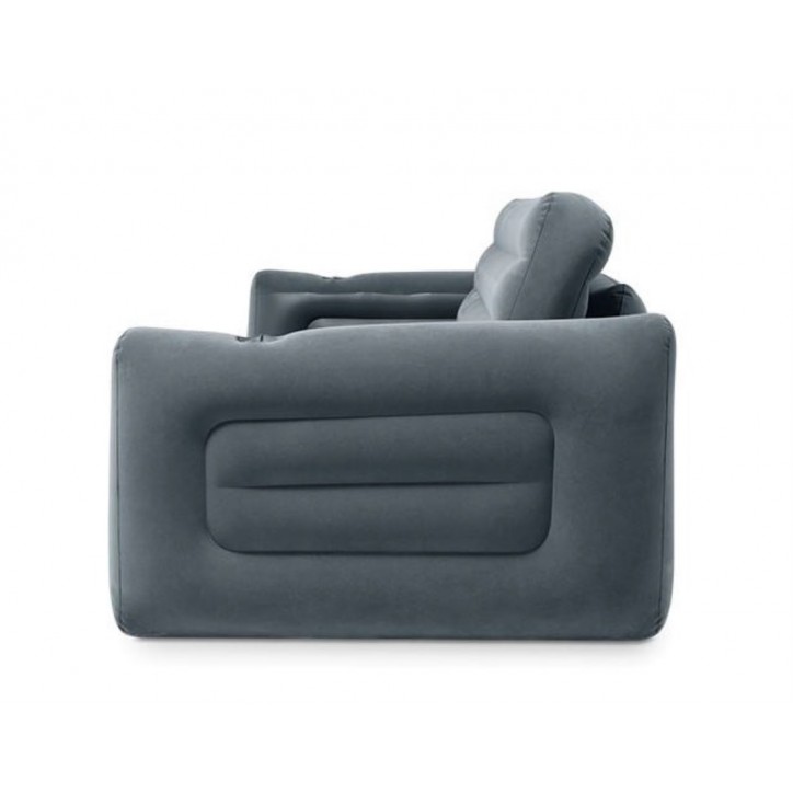 Kanapa flokowana rozkładana 2 osobowa 203 x 231 x 66 cm Intex Kanapa flokowana rozkładana 2 osobowa 203 x 231 x 66 cm Intex