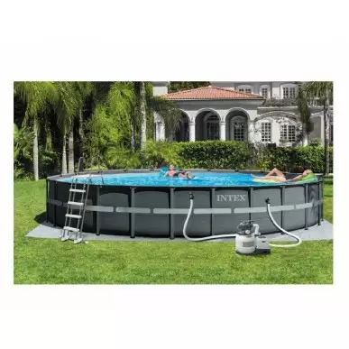 Belka pozioma do do basenów okrągłych Ultra Frame Intex 12428A Pool Garden Party
