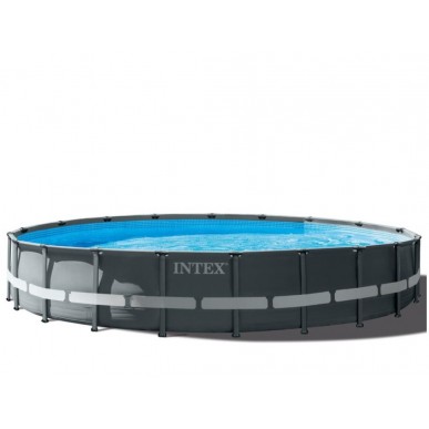 Niecka basenowa do basenu Ultra Frame Pools 610 x 122 cm Intex 12443A Pool Garden Party