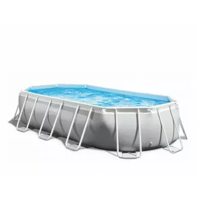 Niecka do basenu Prism Frame Oval 503 x 274 x 122 cm Intex 12736 Pool Garden Party